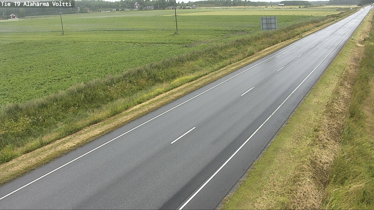 Weather Camera Image Road 19 Alahärmä, Voltti, Kauhava, Etelä-Pohjanmaa