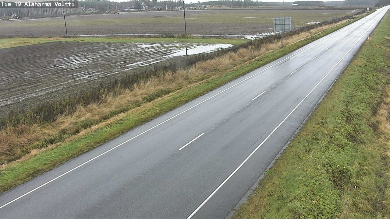 Weather Camera Image Road 19 Alahärmä, Voltti, Kauhava, Etelä-Pohjanmaa