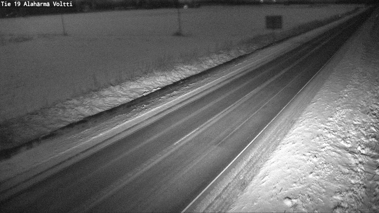 Weather Camera Image Road 19 Alahärmä, Voltti, Kauhava, Etelä-Pohjanmaa