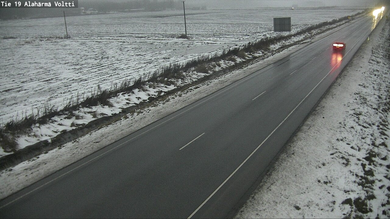 Weather Camera Image Road 19 Alahärmä, Voltti, Kauhava, Etelä-Pohjanmaa