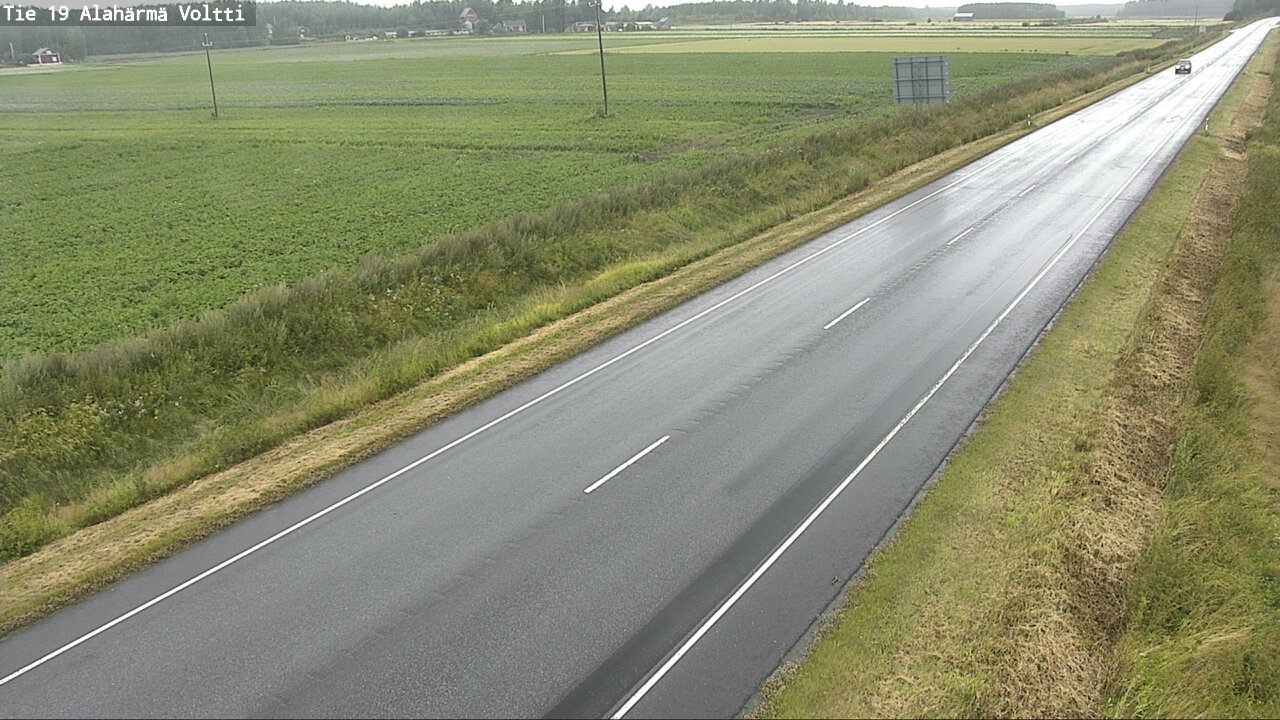 Weather Camera Image Väg 19 Alahärmä, Voltti, Kauhava, Etelä-Pohjanmaa