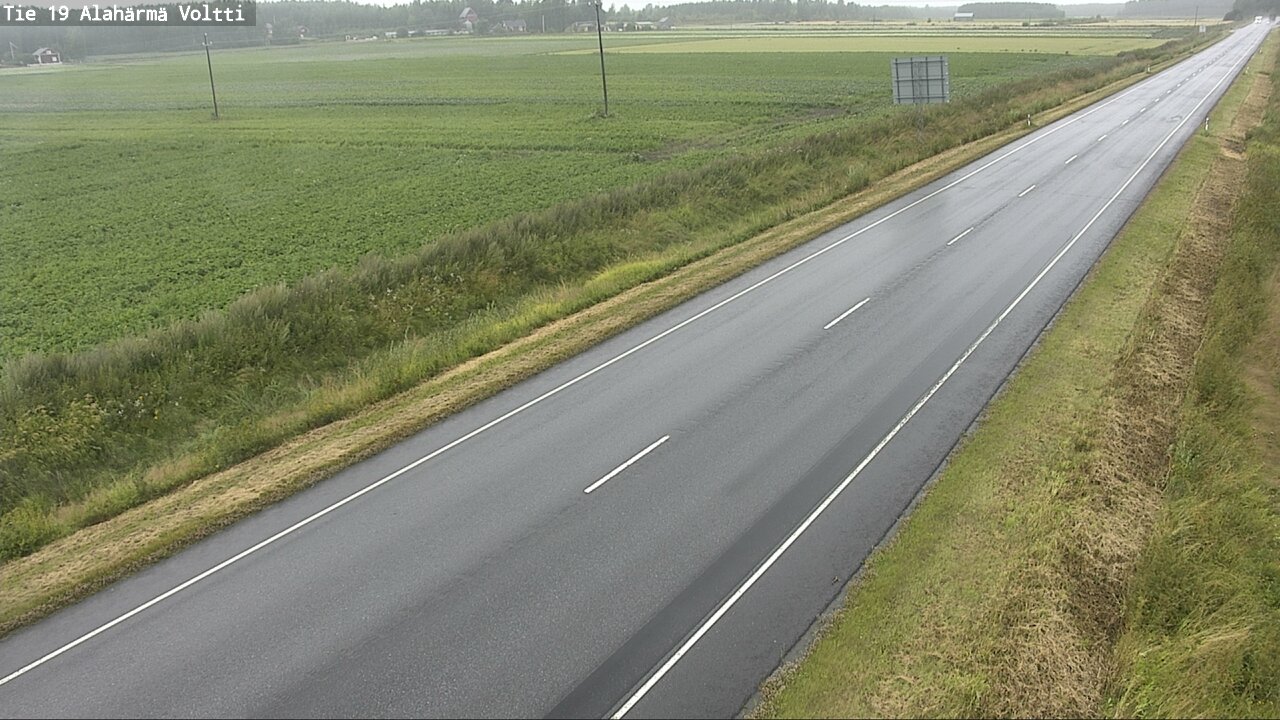 Weather Camera Image Road 19 Alahärmä, Voltti, Kauhava, Etelä-Pohjanmaa
