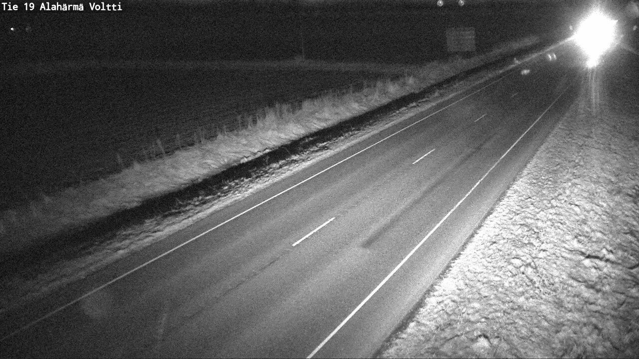 Weather Camera Image Road 19 Alahärmä, Voltti, Kauhava, Etelä-Pohjanmaa