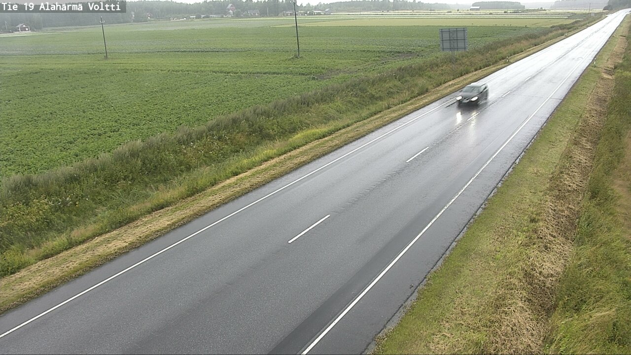 Weather Camera Image Road 19 Alahärmä, Voltti, Kauhava, Etelä-Pohjanmaa