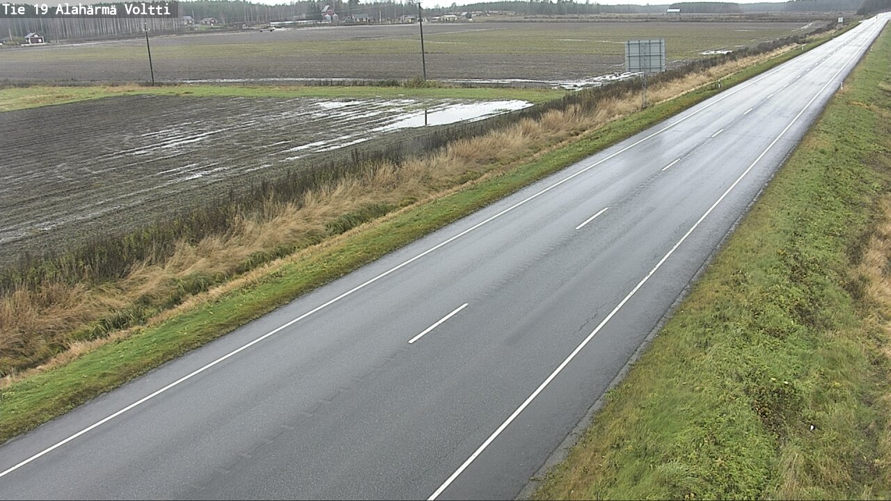 Weather Camera Image Road 19 Alahärmä, Voltti, Kauhava, Etelä-Pohjanmaa