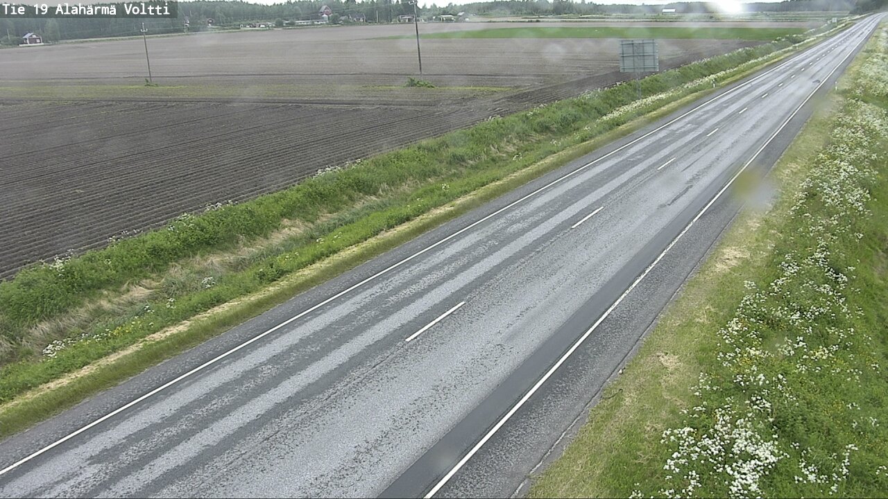 Weather Camera Image Road 19 Alahärmä, Voltti, Kauhava, Etelä-Pohjanmaa