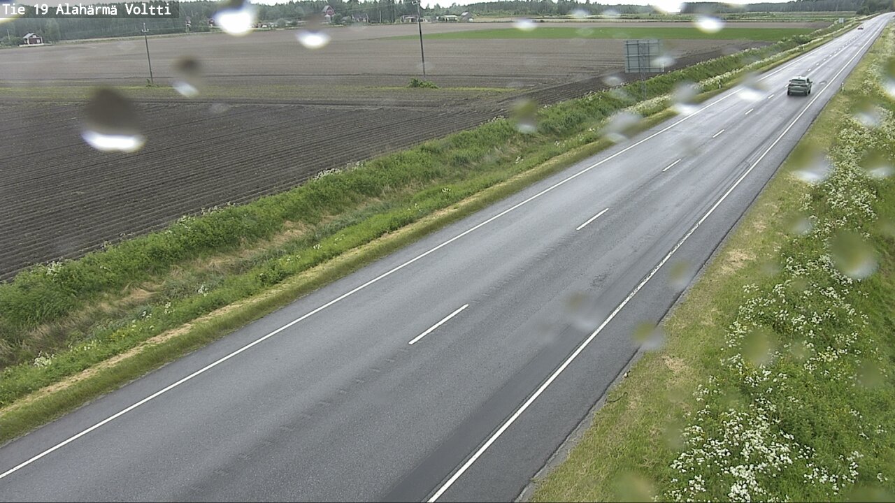 Weather Camera Image Väg 19 Alahärmä, Voltti, Kauhava, Etelä-Pohjanmaa