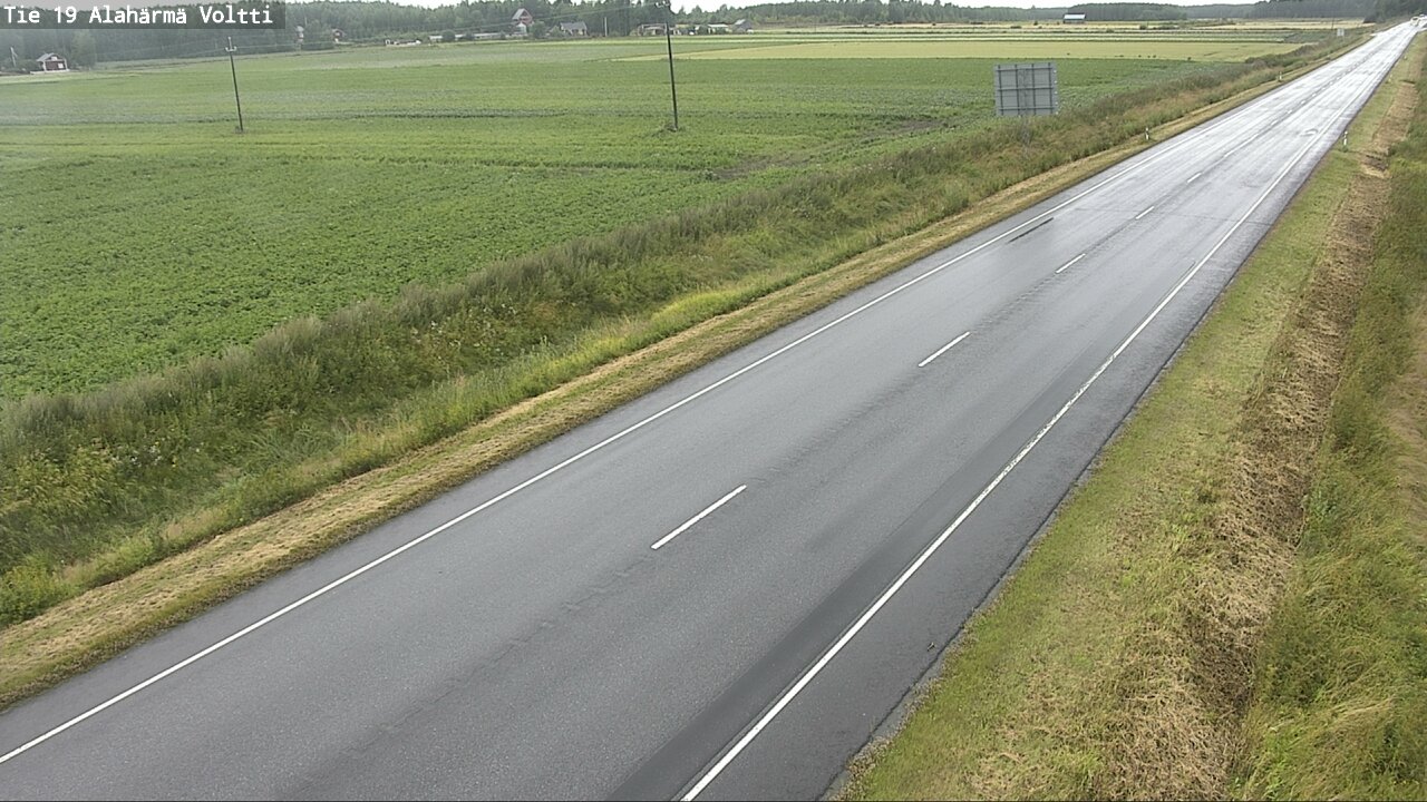 Weather Camera Image Road 19 Alahärmä, Voltti, Kauhava, Etelä-Pohjanmaa