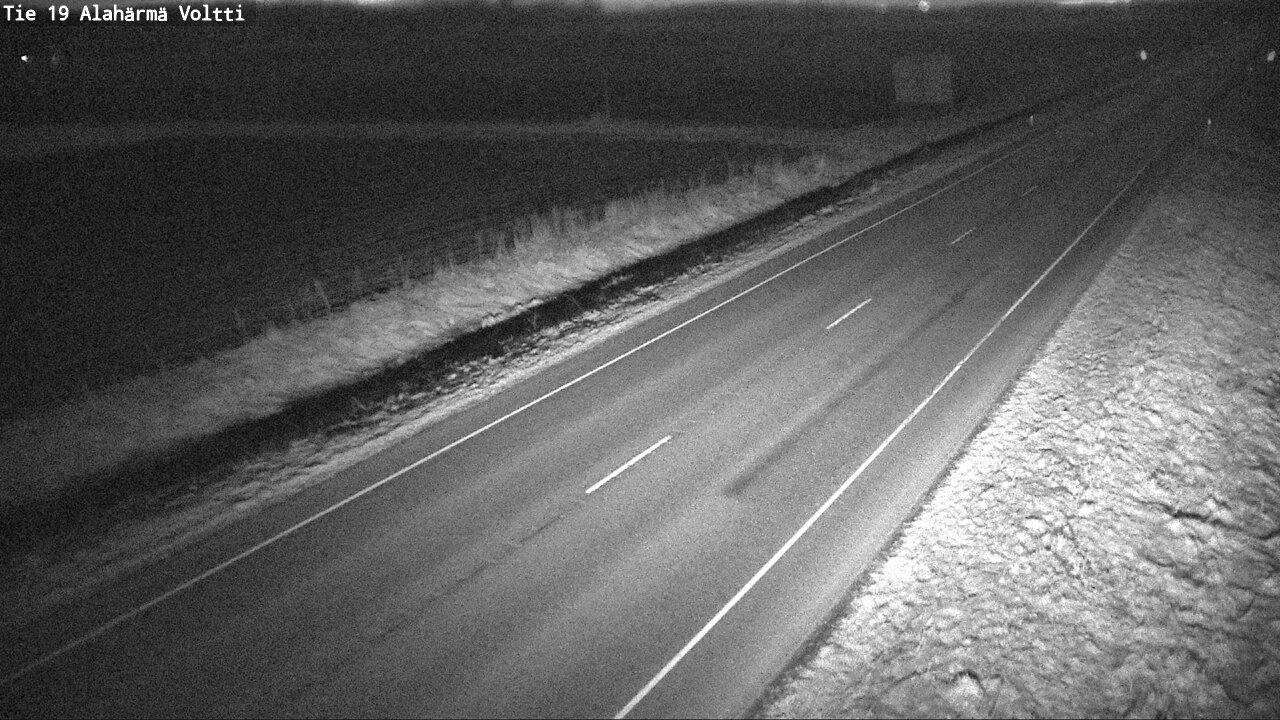 Weather Camera Image Väg 19 Alahärmä, Voltti, Kauhava, Etelä-Pohjanmaa