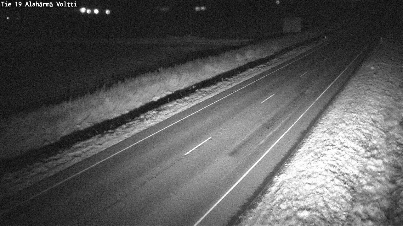 Weather Camera Image Väg 19 Alahärmä, Voltti, Kauhava, Etelä-Pohjanmaa