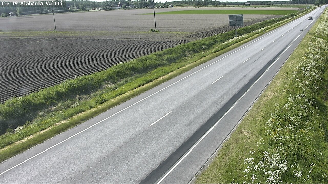 Weather Camera Image Road 19 Alahärmä, Voltti, Kauhava, Etelä-Pohjanmaa