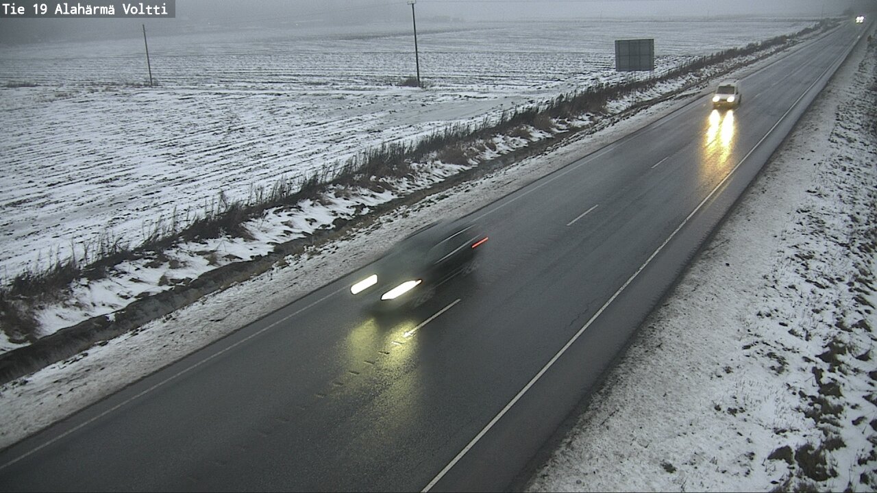 Weather Camera Image Road 19 Alahärmä, Voltti, Kauhava, Etelä-Pohjanmaa