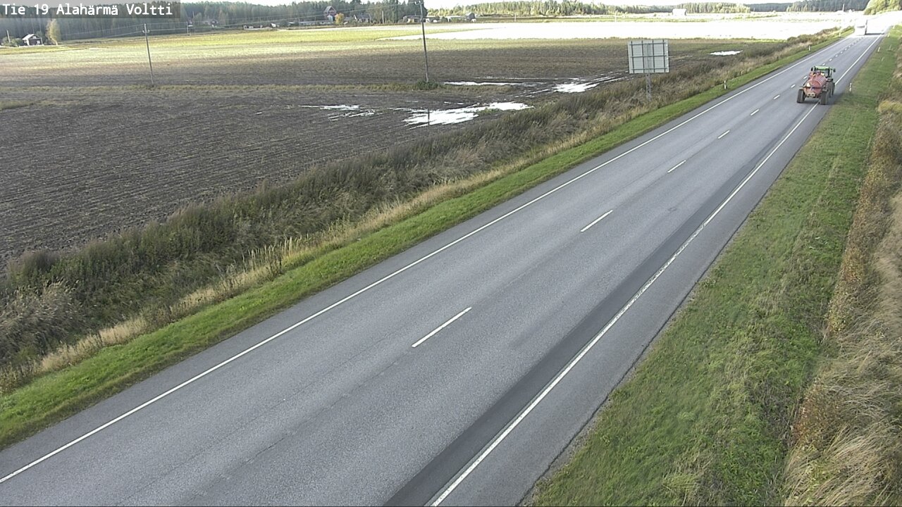 Weather Camera Image Road 19 Alahärmä, Voltti, Kauhava, Etelä-Pohjanmaa