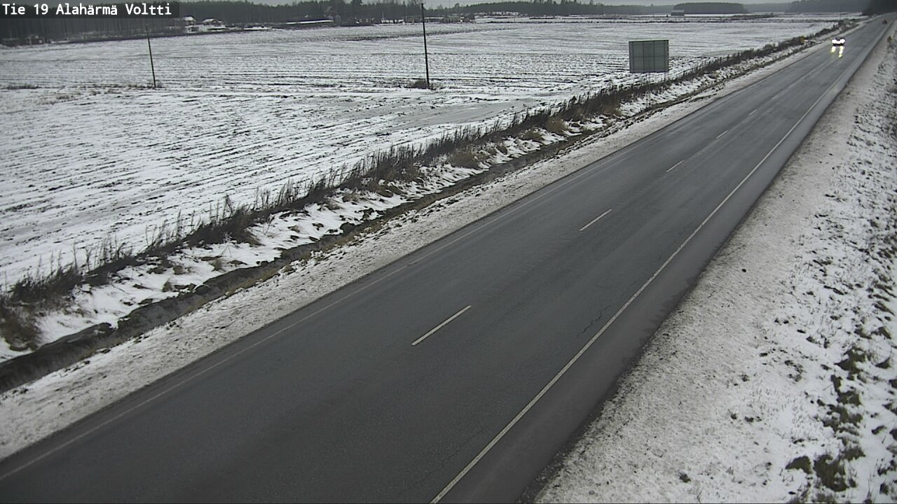 Weather Camera Image Road 19 Alahärmä, Voltti, Kauhava, Etelä-Pohjanmaa