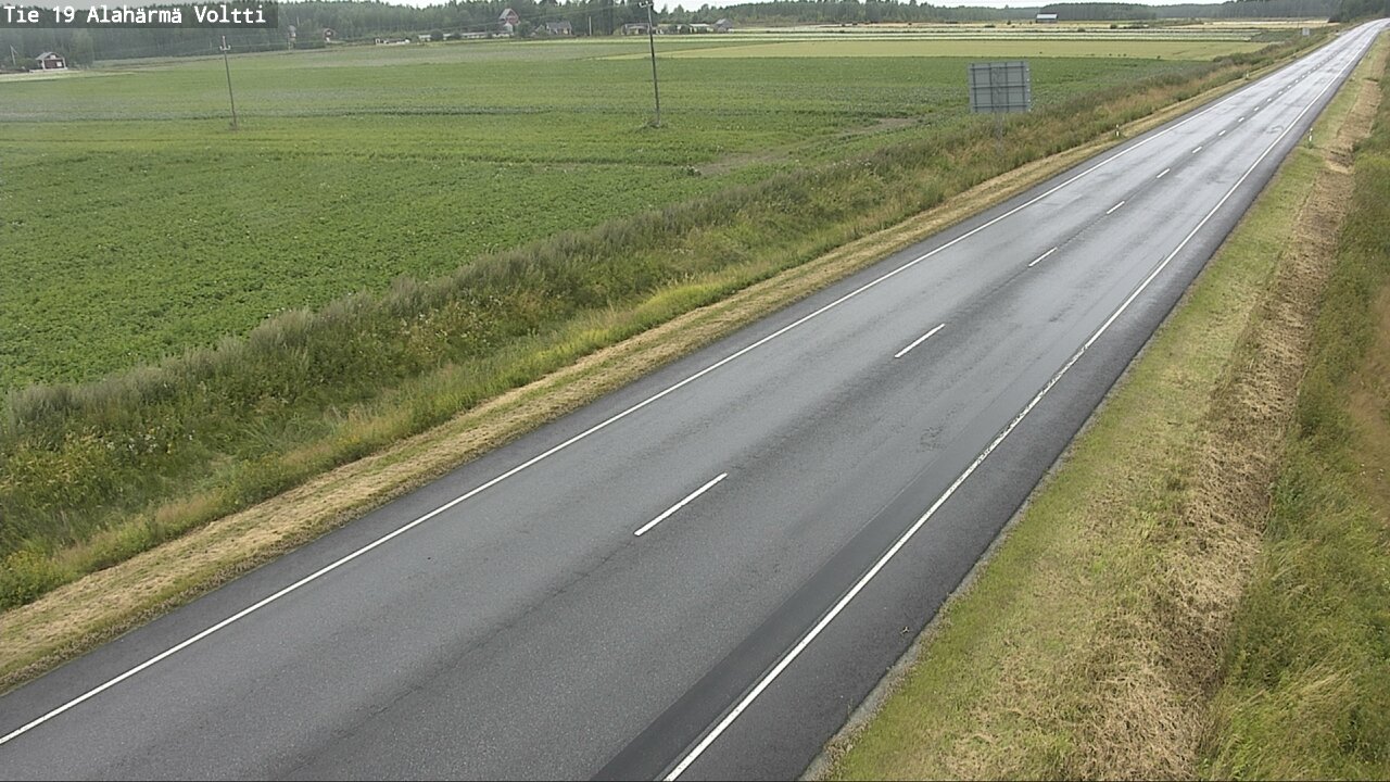Weather Camera Image Väg 19 Alahärmä, Voltti, Kauhava, Etelä-Pohjanmaa