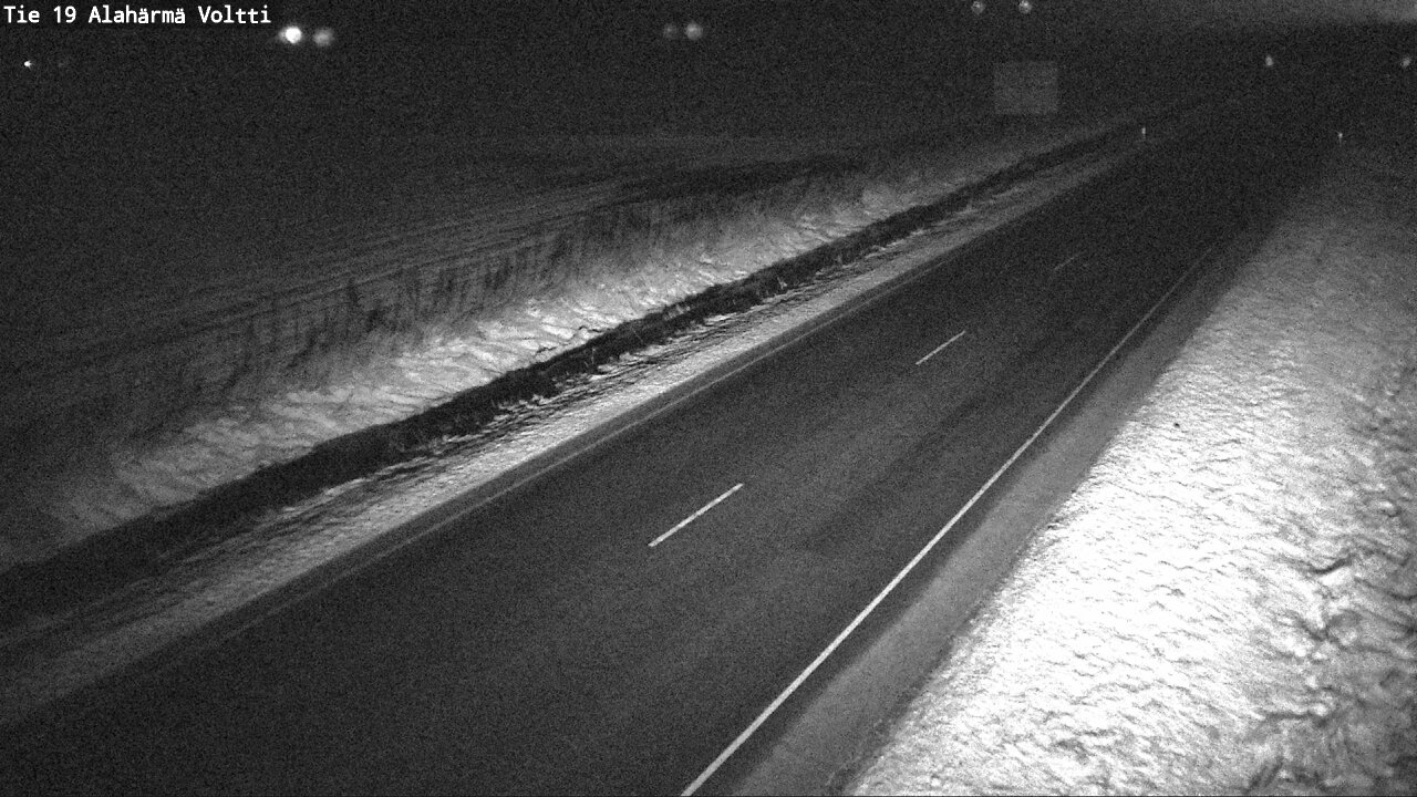 Weather Camera Image Road 19 Alahärmä, Voltti, Kauhava, Etelä-Pohjanmaa