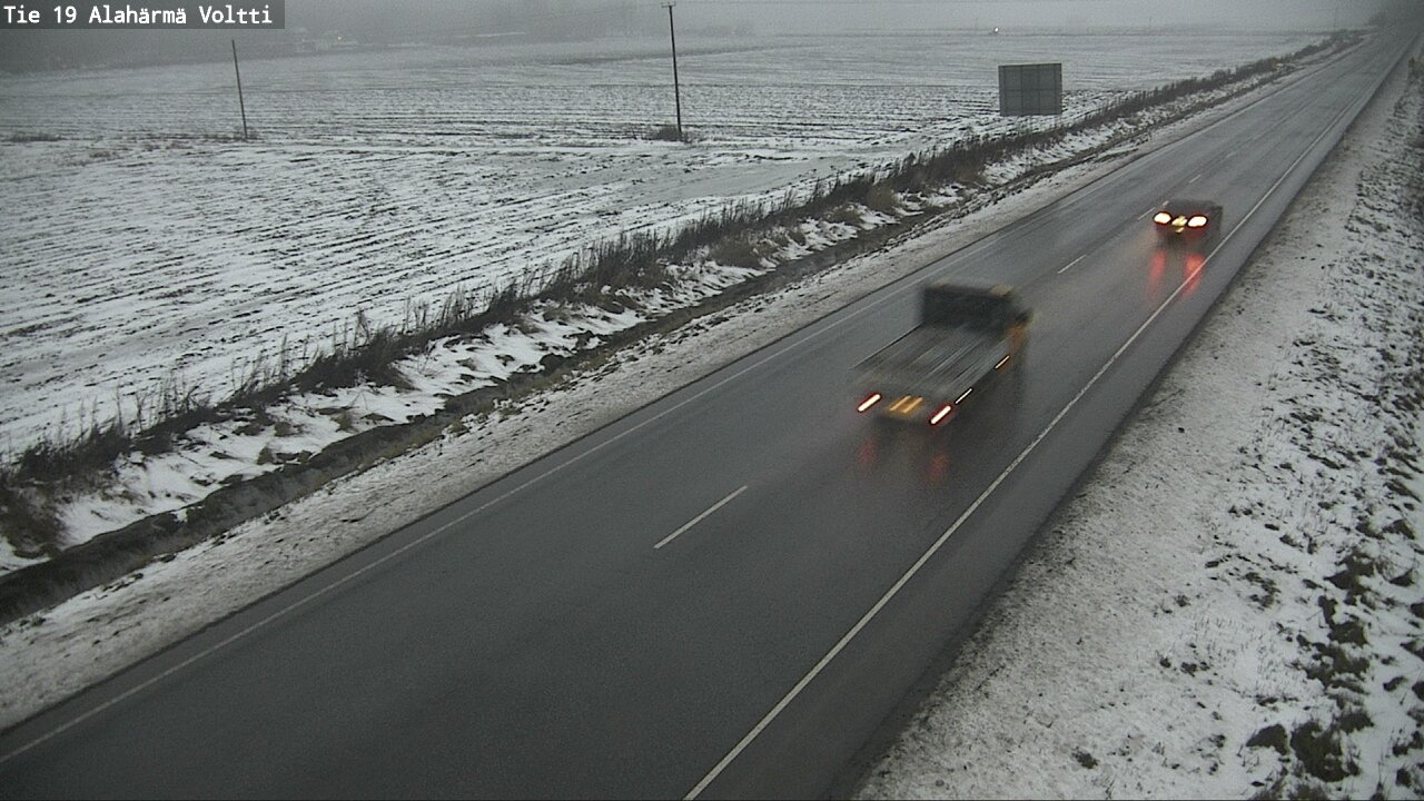 Weather Camera Image Road 19 Alahärmä, Voltti, Kauhava, Etelä-Pohjanmaa