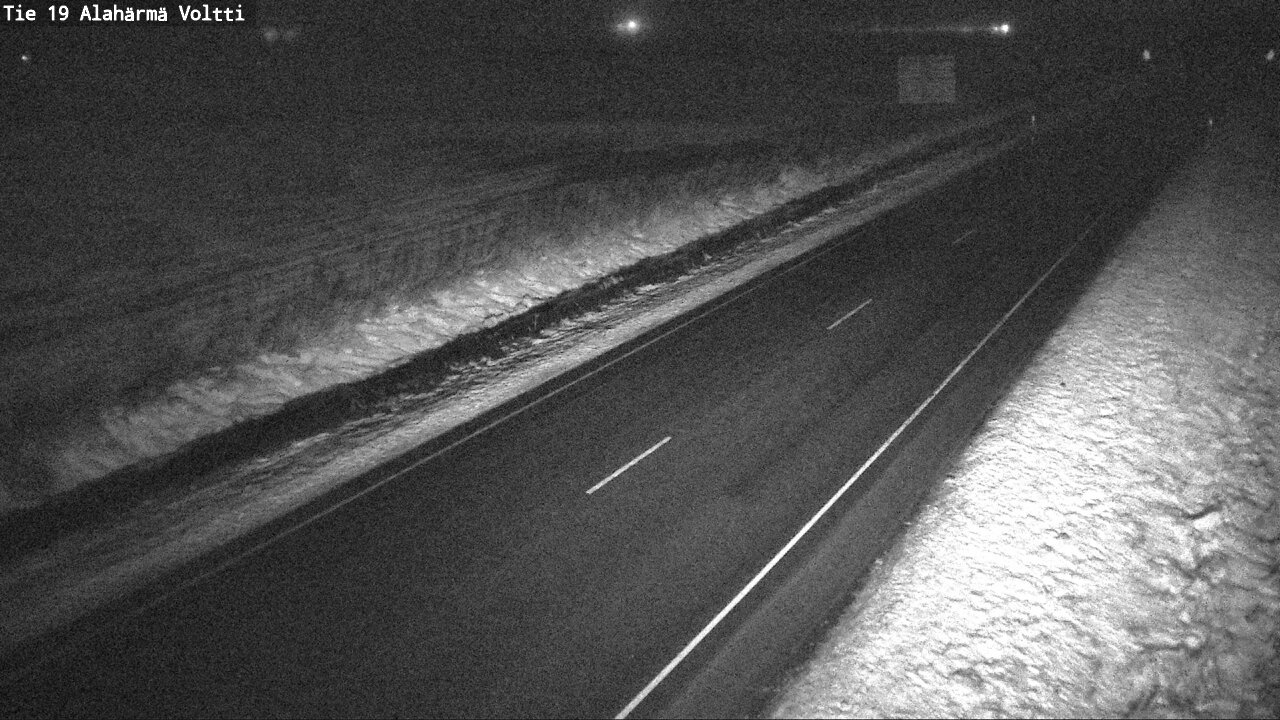 Weather Camera Image Road 19 Alahärmä, Voltti, Kauhava, Etelä-Pohjanmaa