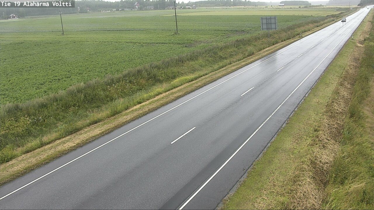 Weather Camera Image Road 19 Alahärmä, Voltti, Kauhava, Etelä-Pohjanmaa