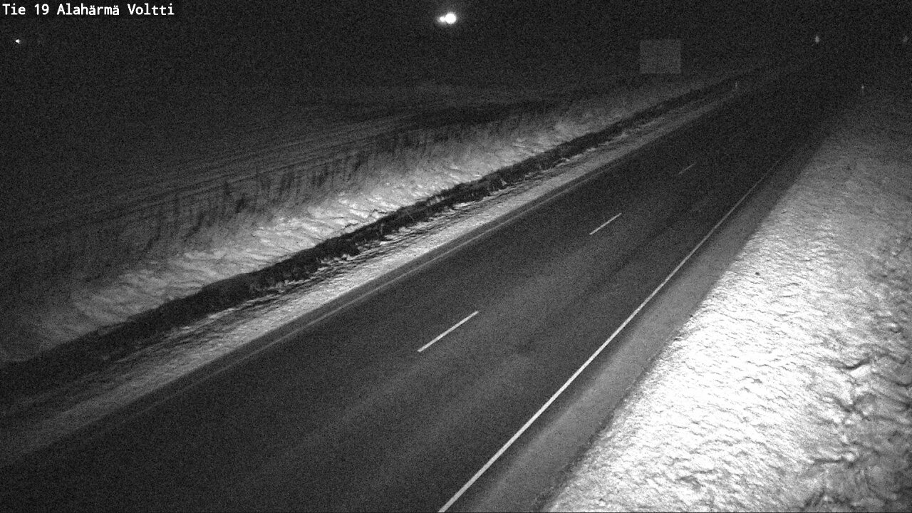 Weather Camera Image Road 19 Alahärmä, Voltti, Kauhava, Etelä-Pohjanmaa
