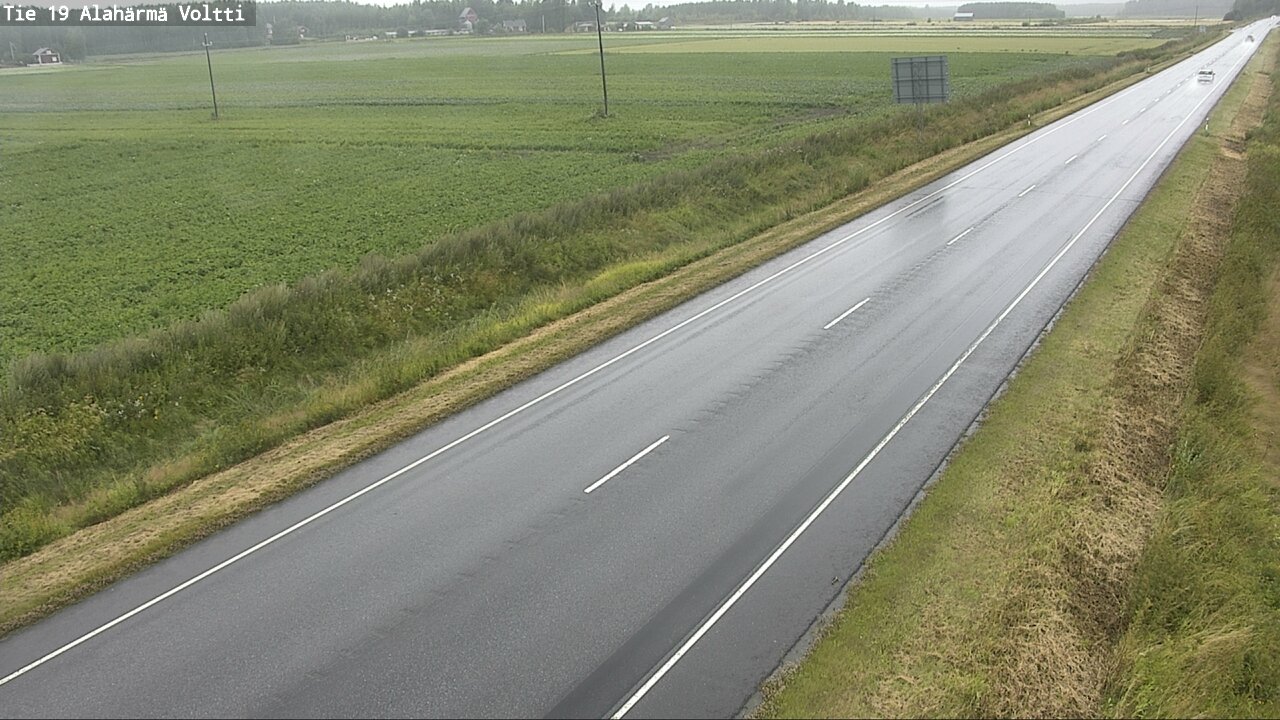 Weather Camera Image Väg 19 Alahärmä, Voltti, Kauhava, Etelä-Pohjanmaa