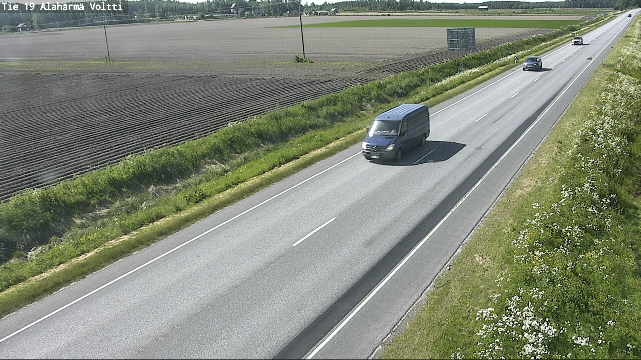 Weather Camera Image Road 19 Alahärmä, Voltti, Kauhava, Etelä-Pohjanmaa