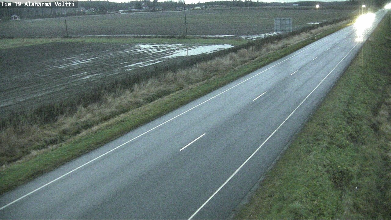 Weather Camera Image Road 19 Alahärmä, Voltti, Kauhava, Etelä-Pohjanmaa