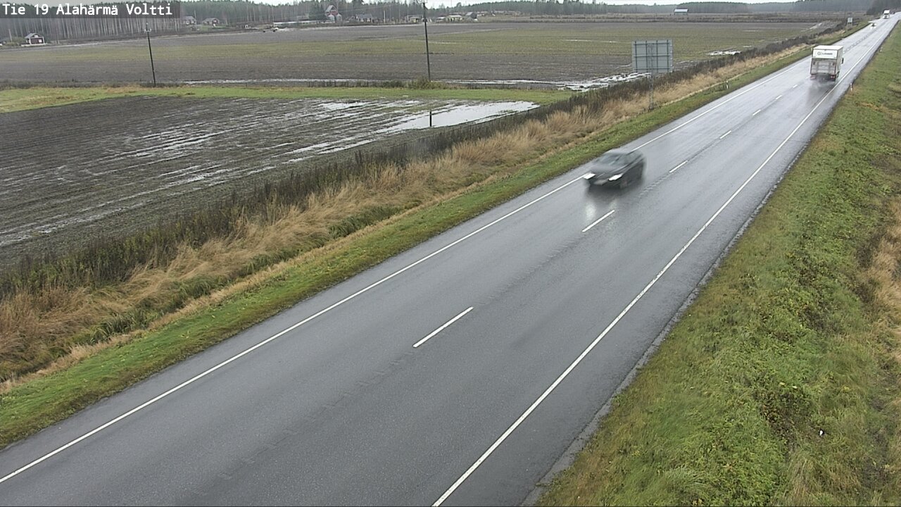 Weather Camera Image Road 19 Alahärmä, Voltti, Kauhava, Etelä-Pohjanmaa