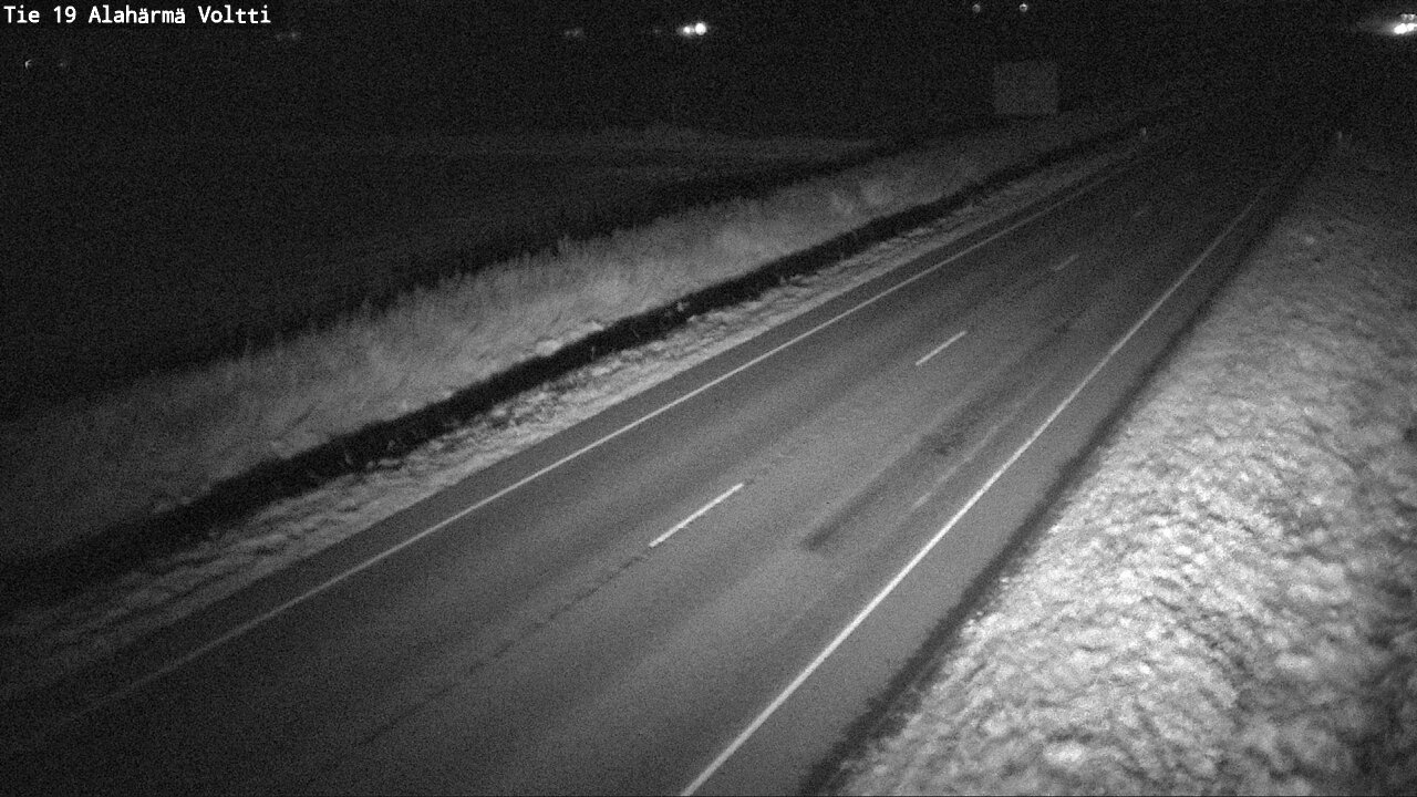 Weather Camera Image Väg 19 Alahärmä, Voltti, Kauhava, Etelä-Pohjanmaa