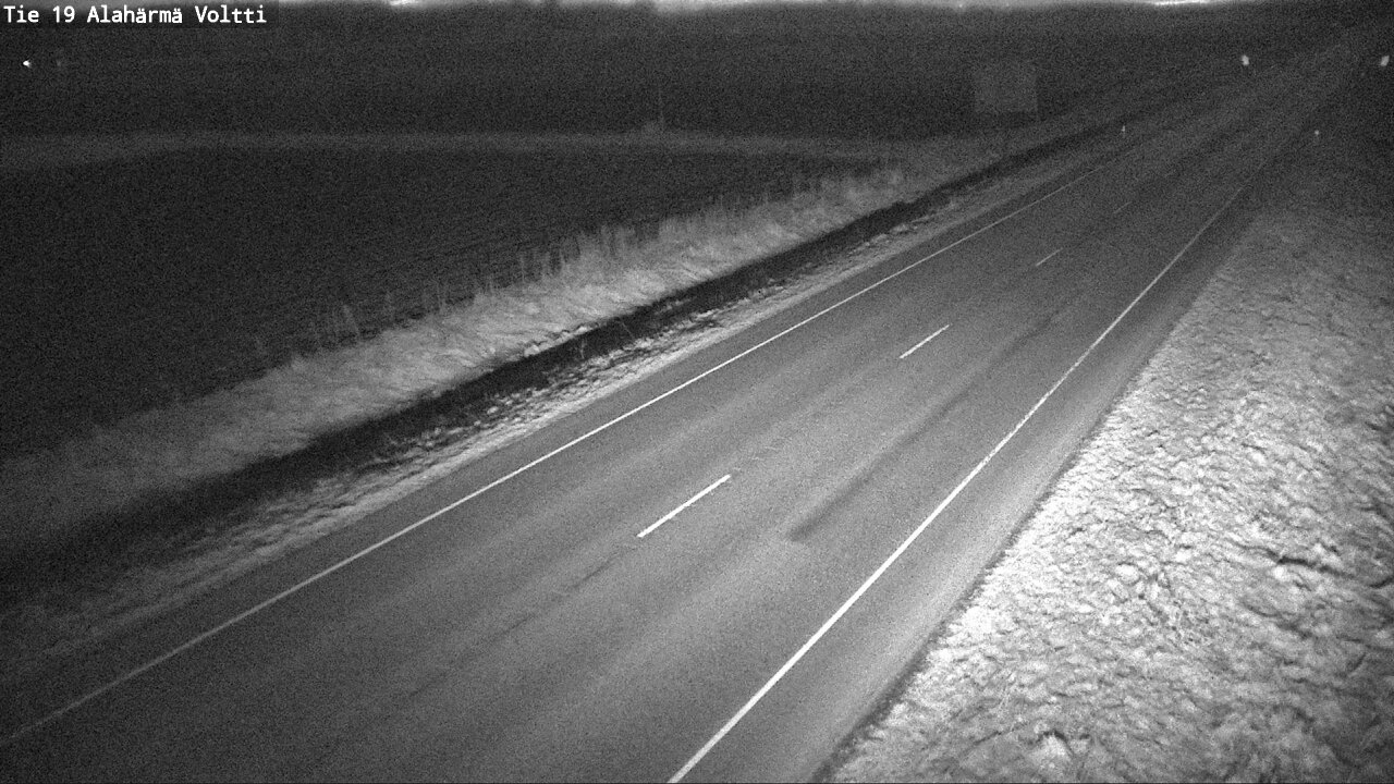 Weather Camera Image Väg 19 Alahärmä, Voltti, Kauhava, Etelä-Pohjanmaa