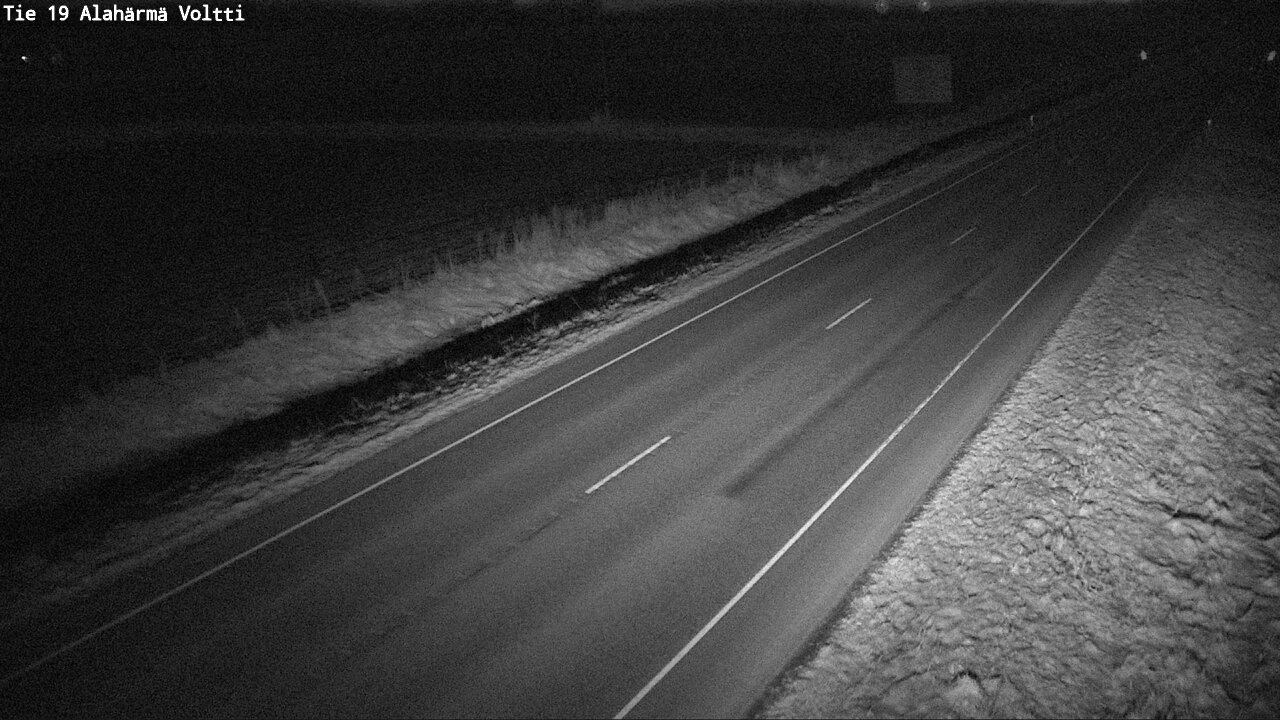 Weather Camera Image Road 19 Alahärmä, Voltti, Kauhava, Etelä-Pohjanmaa