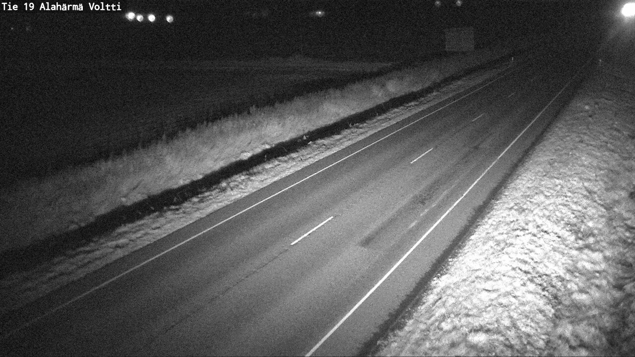 Weather Camera Image Väg 19 Alahärmä, Voltti, Kauhava, Etelä-Pohjanmaa