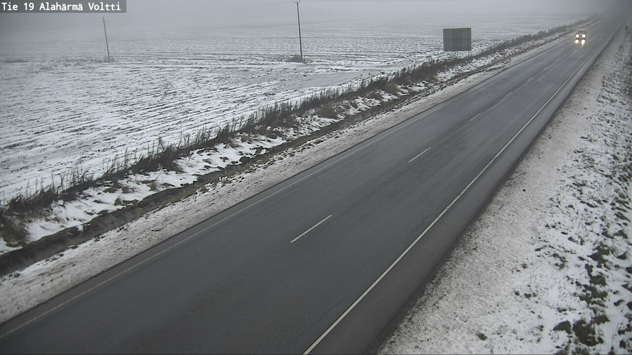 Weather Camera Image Road 19 Alahärmä, Voltti, Kauhava, Etelä-Pohjanmaa