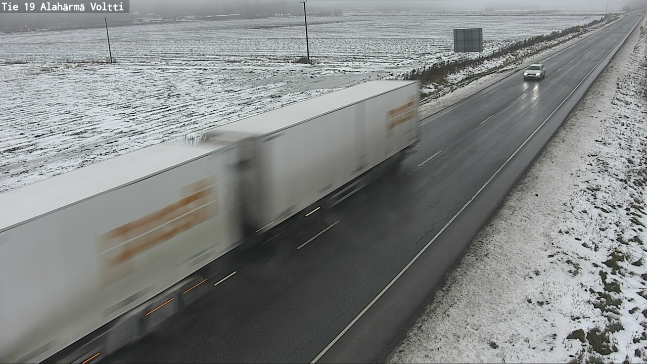 Weather Camera Image Road 19 Alahärmä, Voltti, Kauhava, Etelä-Pohjanmaa