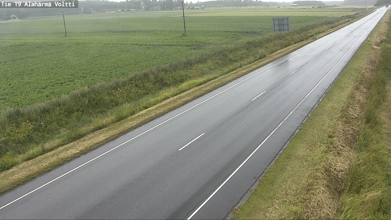 Weather Camera Image Road 19 Alahärmä, Voltti, Kauhava, Etelä-Pohjanmaa