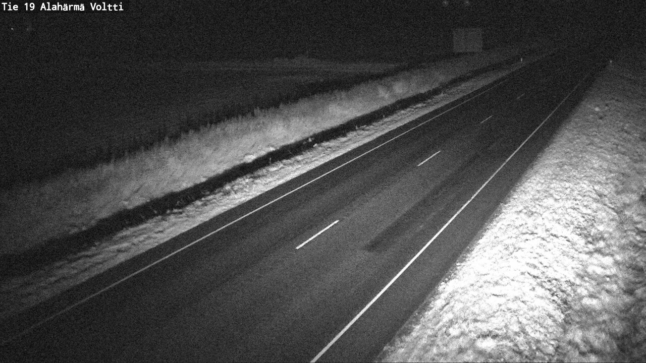 Weather Camera Image Väg 19 Alahärmä, Voltti, Kauhava, Etelä-Pohjanmaa
