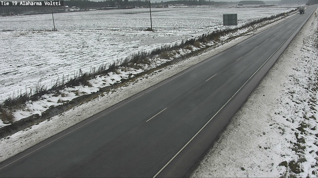 Weather Camera Image Road 19 Alahärmä, Voltti, Kauhava, Etelä-Pohjanmaa