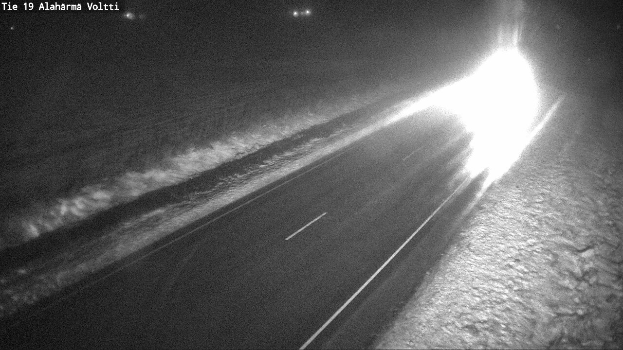 Weather Camera Image Road 19 Alahärmä, Voltti, Kauhava, Etelä-Pohjanmaa