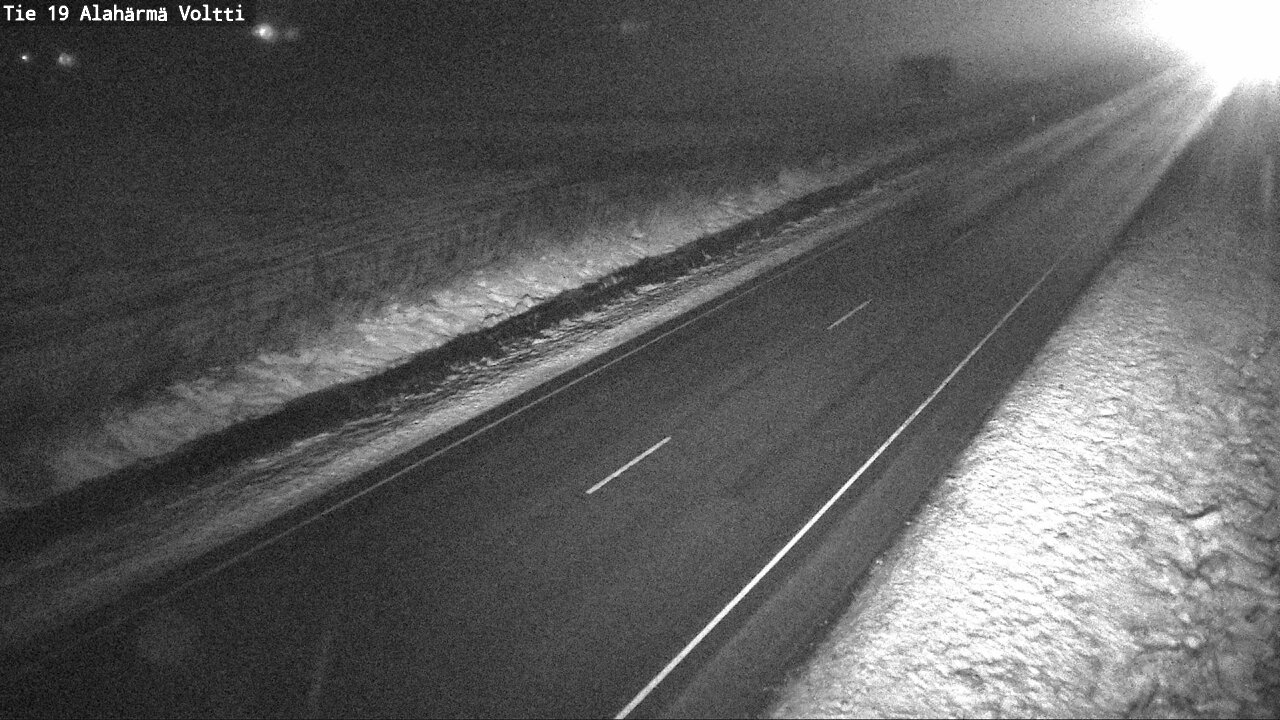 Weather Camera Image Road 19 Alahärmä, Voltti, Kauhava, Etelä-Pohjanmaa