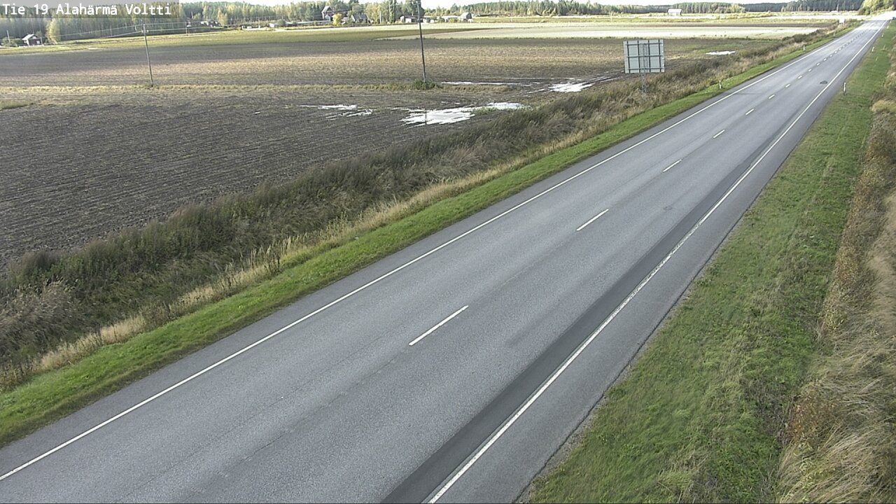 Weather Camera Image Road 19 Alahärmä, Voltti, Kauhava, Etelä-Pohjanmaa