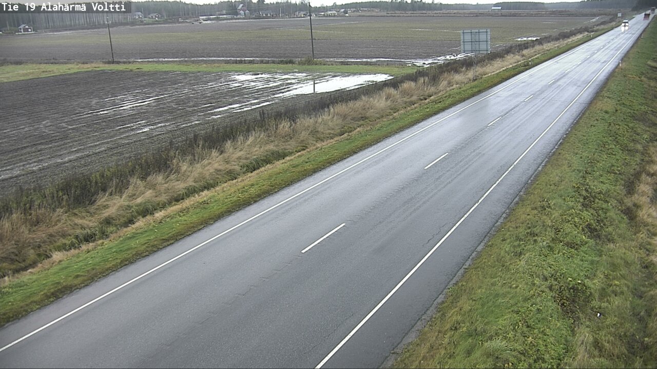 Weather Camera Image Road 19 Alahärmä, Voltti, Kauhava, Etelä-Pohjanmaa