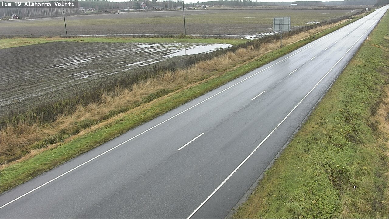 Weather Camera Image Road 19 Alahärmä, Voltti, Kauhava, Etelä-Pohjanmaa