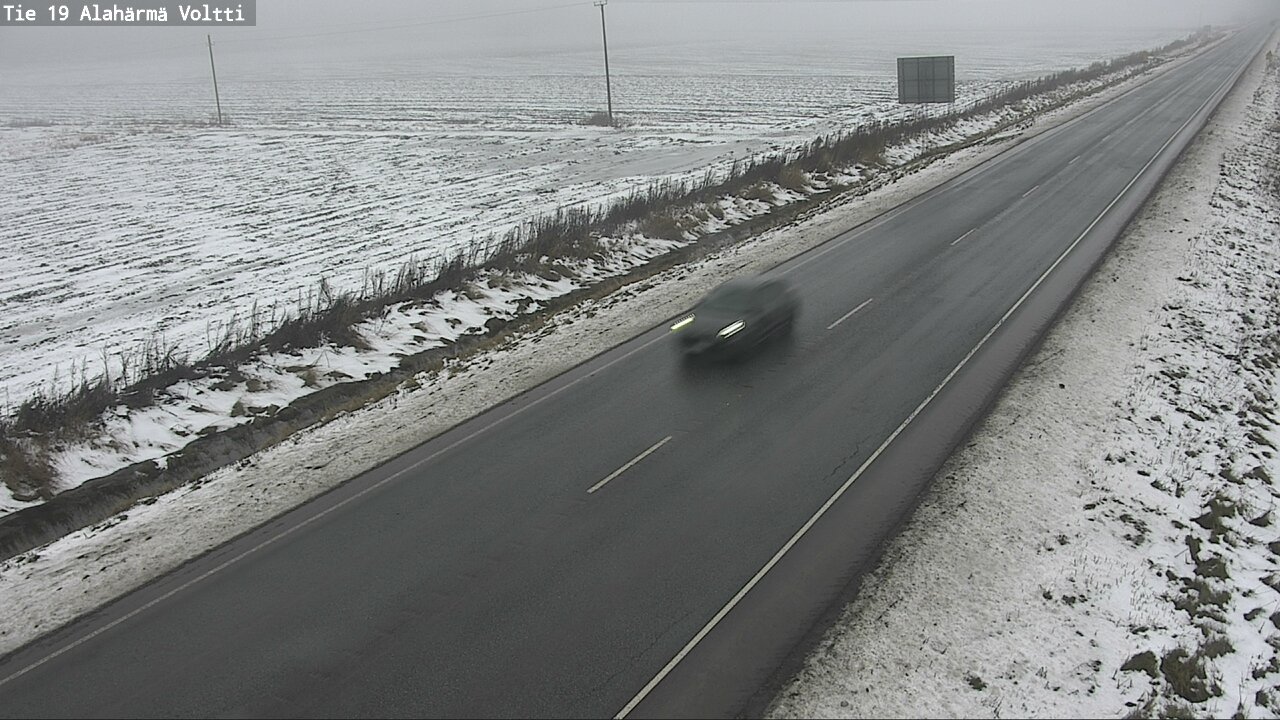Weather Camera Image Road 19 Alahärmä, Voltti, Kauhava, Etelä-Pohjanmaa