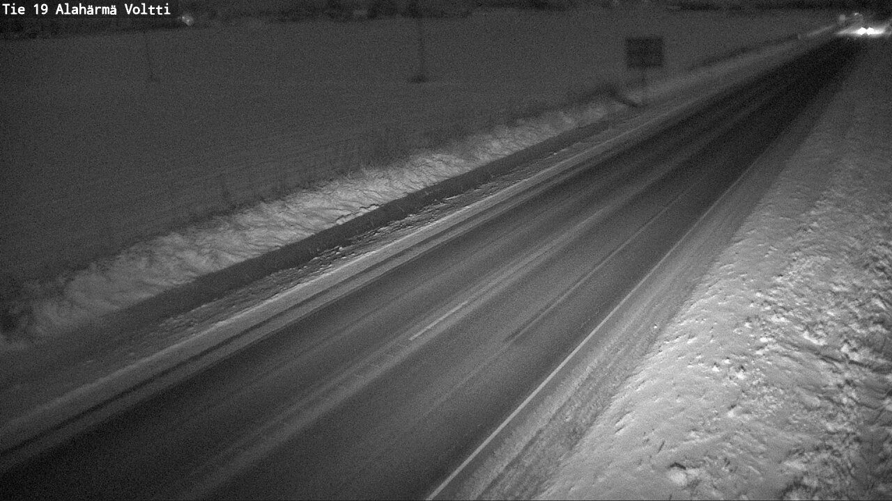 Weather Camera Image Väg 19 Alahärmä, Voltti, Kauhava, Etelä-Pohjanmaa