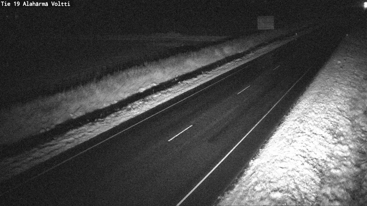 Weather Camera Image Väg 19 Alahärmä, Voltti, Kauhava, Etelä-Pohjanmaa