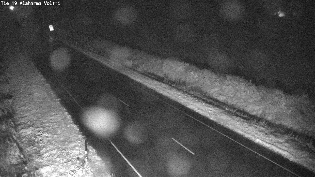 Weather Camera Image Road 19 Alahärmä, Voltti, Kauhava, Etelä-Pohjanmaa