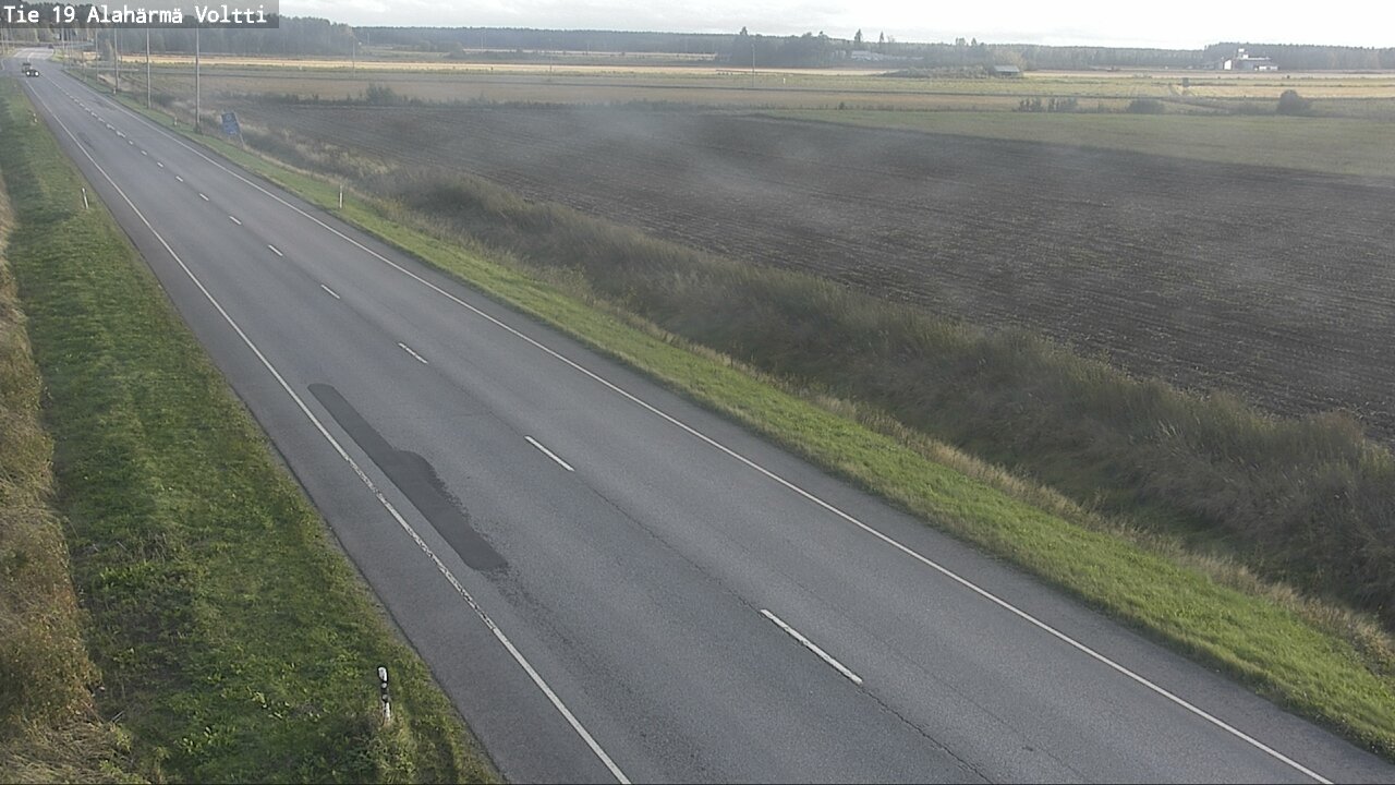 Weather Camera Image Road 19 Alahärmä, Voltti, Kauhava, Etelä-Pohjanmaa