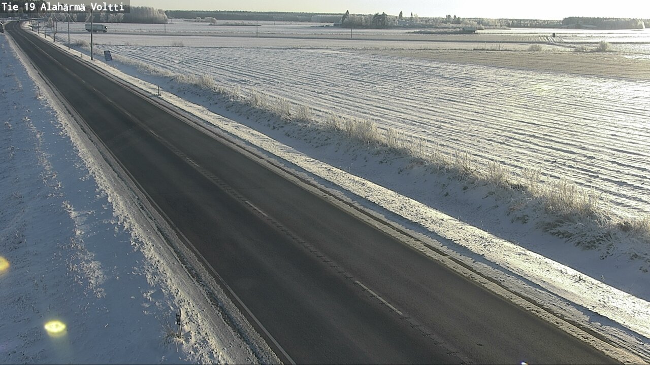 Weather Camera Image Road 19 Alahärmä, Voltti, Kauhava, Etelä-Pohjanmaa