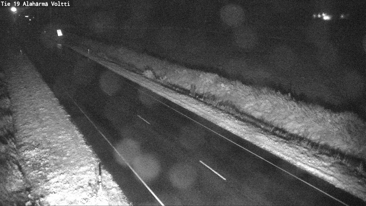 Weather Camera Image Road 19 Alahärmä, Voltti, Kauhava, Etelä-Pohjanmaa