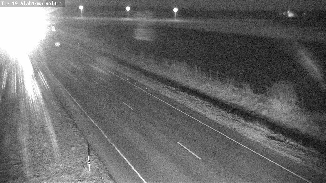 Weather Camera Image Väg 19 Alahärmä, Voltti, Kauhava, Etelä-Pohjanmaa